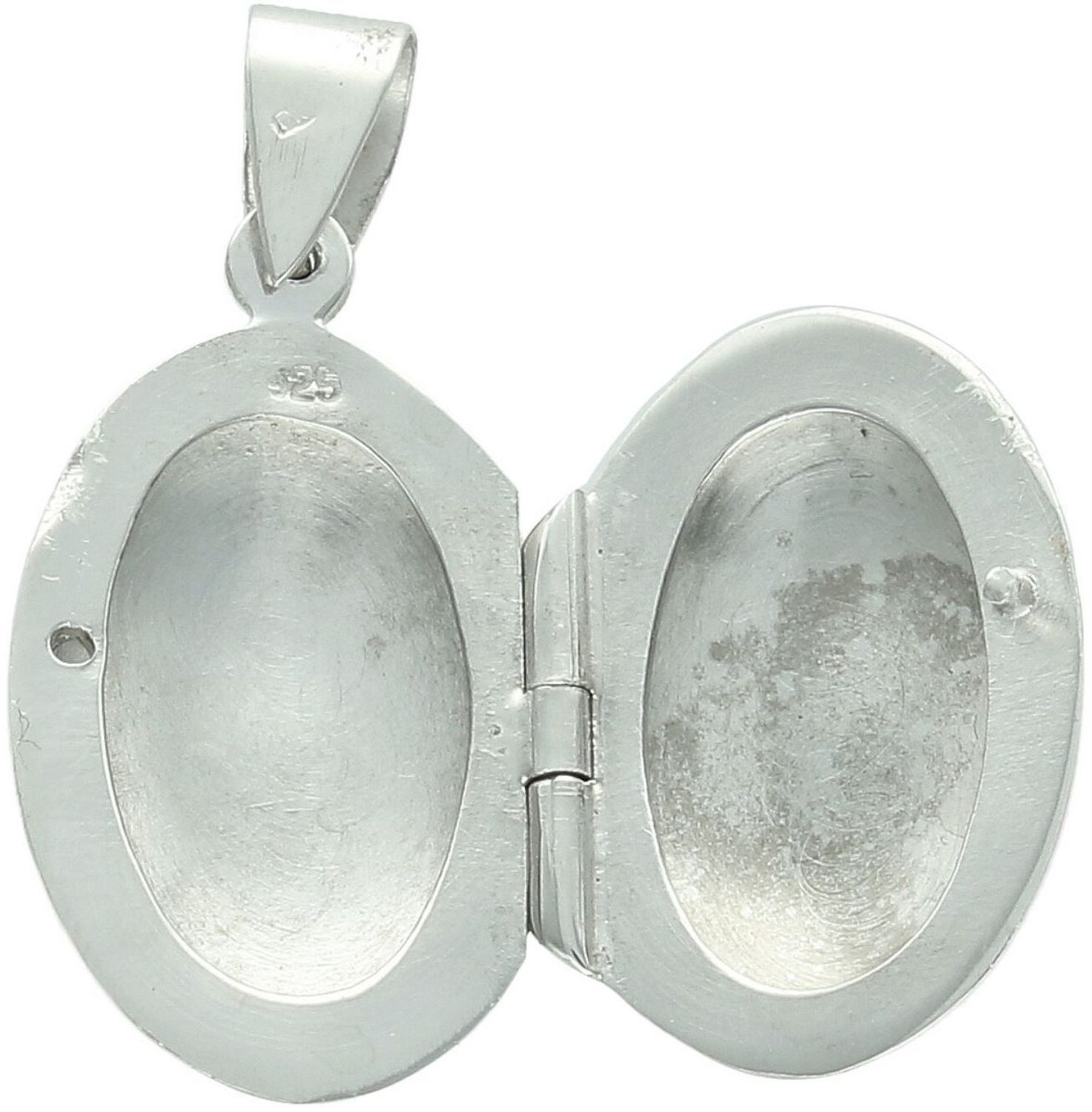 Zawieszka srebrna próby 925 w kształcie owalu, otwierana. Model W 2268R, długość z oczkiem 3,4 cm, szerokość 1,7 cm, waga 4,30 g. Elegancka i praktyczna zawieszka na łańcuszek1.jpg